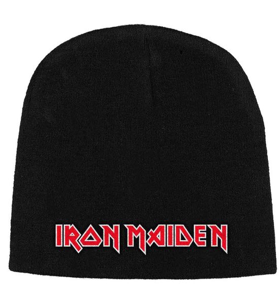 Iron Maiden: Logo - Black Beanie Hat Preorder