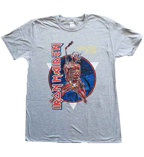 Iron Maiden: Somewhere in Time - Grey T-Shirt