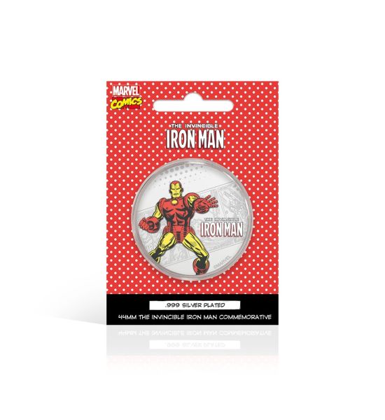 Iron Man: .999 Silver Plated Commemorative Coin