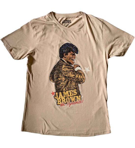 James Brown: Mr Dynamite - Sand T-Shirt