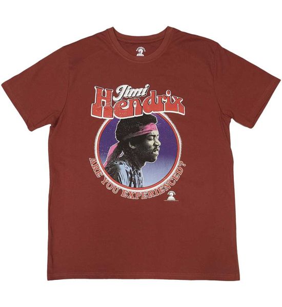 Jimi Hendrix: Are You Experienced - Red T-Shirt