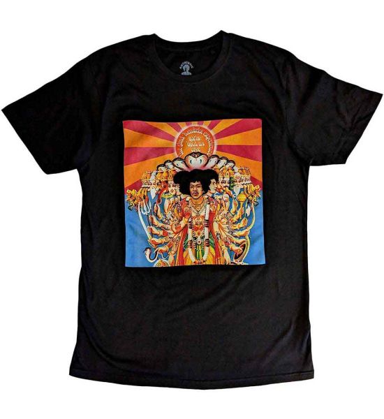 Jimi Hendrix: Axis - Black T-Shirt