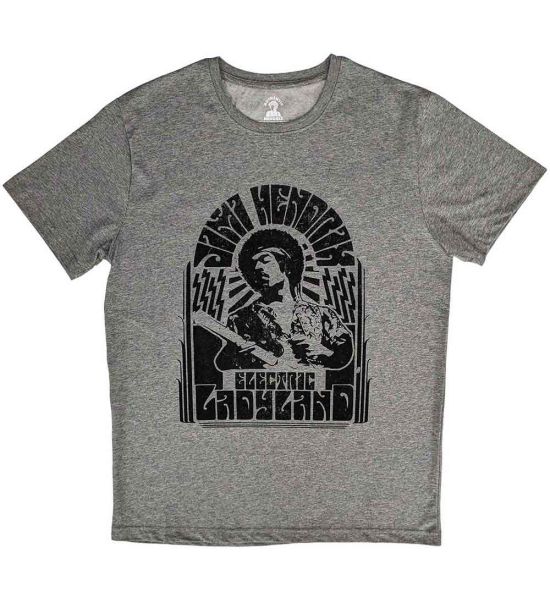 Jimi Hendrix: Electric Ladyland Mono - Grey T-Shirt