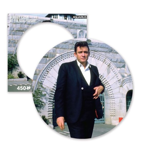 Johnny Cash: Folsom Prison 450 Piece Picture Disc Jigsaw Puzzle Preorder