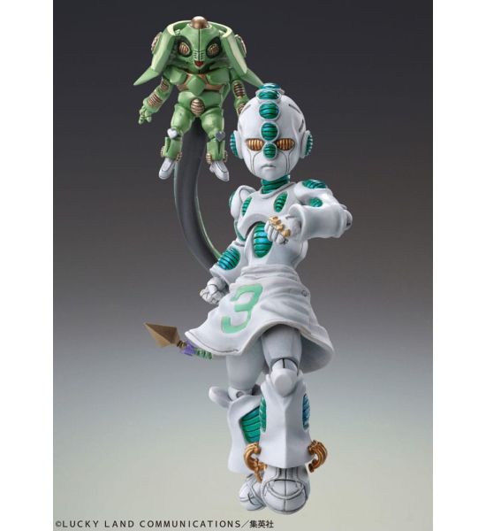 JoJo's Bizarre Adventure Part 4: Diamond is Unbreakable Chozokado Ec (Act 2) & Ec (Act 3) Action Figure Statue (8cm) Preorder