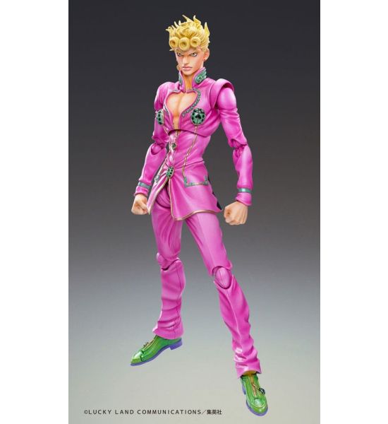 JoJo's Bizarre Adventure Part 5: Giorno Giovanna Chozokado Action Figure (3rd-run) (15cm) Preorder