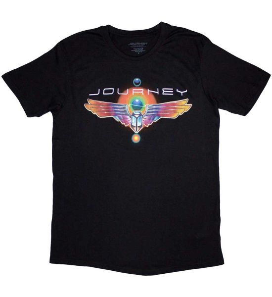 Journey: Deco - Black T-Shirt