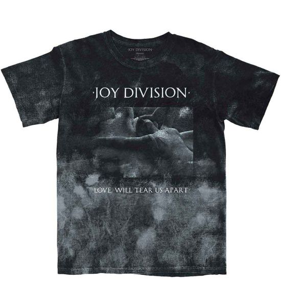 Joy Division: Tear Us Apart (Dip Dye, Dye Wash) - Black T-Shirt