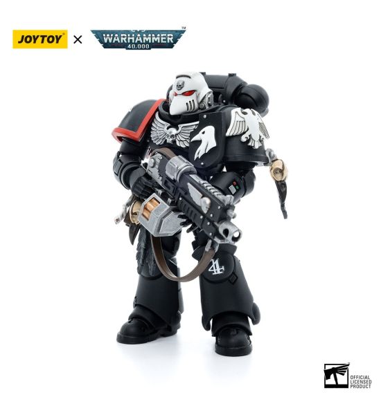 Warhammer 40,000: JoyToy Figure - Raven Guard Intercessors Sergeant Rychas (1/18 scale) Preorder