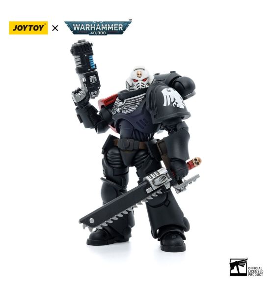 Warhammer 40,000: JoyToy Figure - Raven Guard Intercessors Sergeant Ashan (1/18 scale)