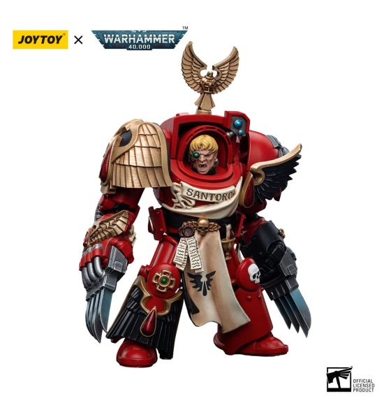 Warhammer 40,000: JoyToy Figure - Blood Angels Assault Terminators Sergeant Santoro (1/18 scale)