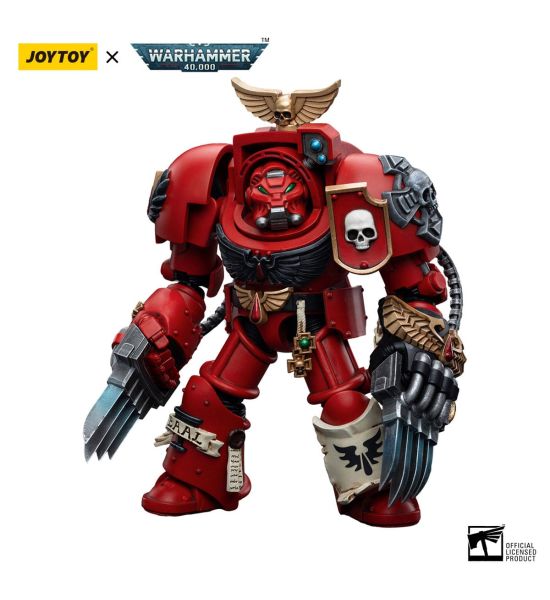 Warhammer 40,000: JoyToy Figure - Blood Angels Assault Terminators Brother Nassio (1/18 scale) Preorder