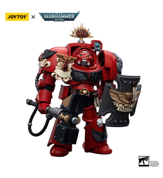 Warhammer 40,000: JoyToy Figure - Blood Angels Assault Terminators Brother Taelon (1/18 scale) Preorder