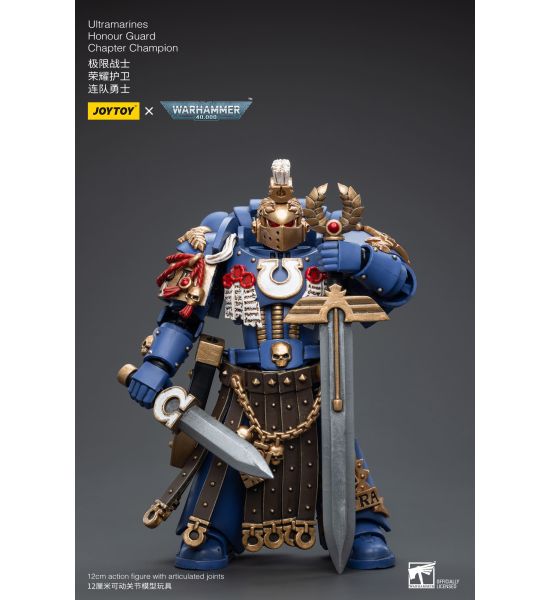 Warhammer 40,000: JoyToy Figure - Ultramarines Honour Guard Chapter Champion (1/18 scale)