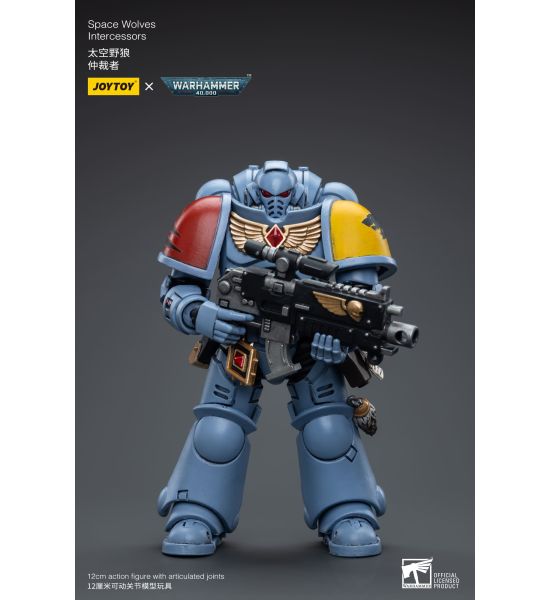 Warhammer 40,000: JoyToy Figure - Space Wolves Intercessors (1/18 scale)