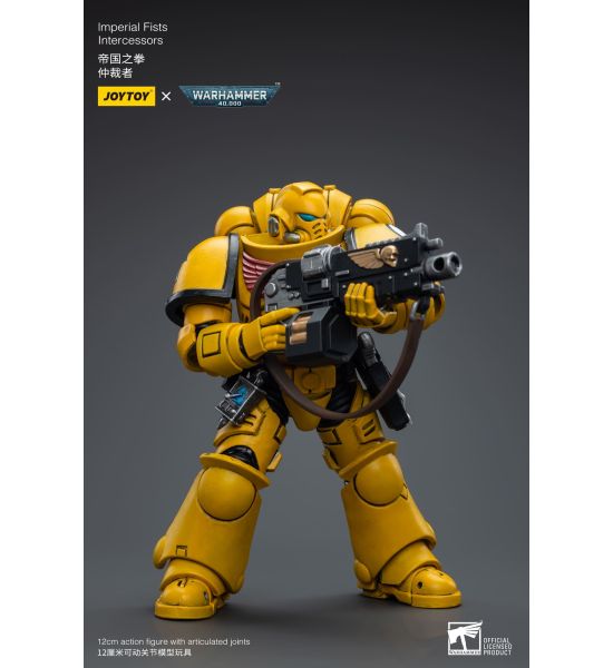 Warhammer 40,000: JoyToy Figure - Imperial Fists Intercessors (1/18 scale)