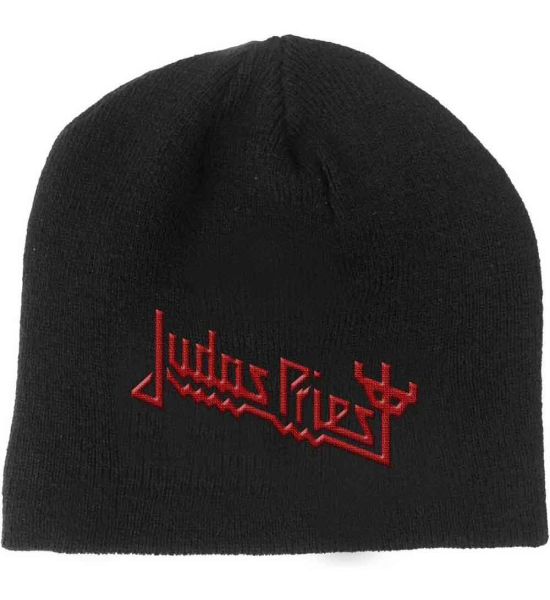 Judas Priest: Fork Logo - Black Beanie Hat Preorder