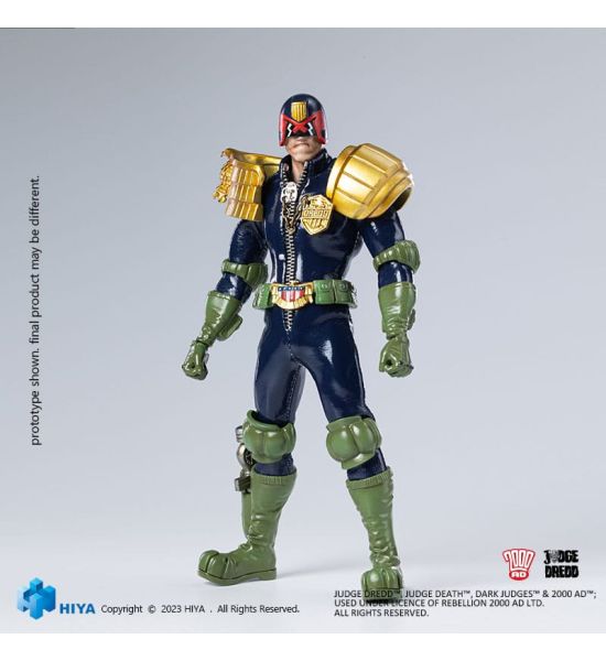 Judge Dredd: John Rambo Exquisite Super Series Action Figure 1/12 (15cm) Preorder