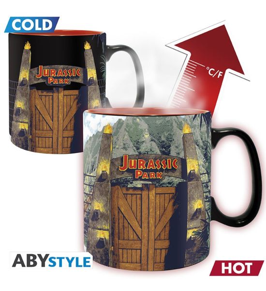 Jurassic Park: Gates Heat Change Mug