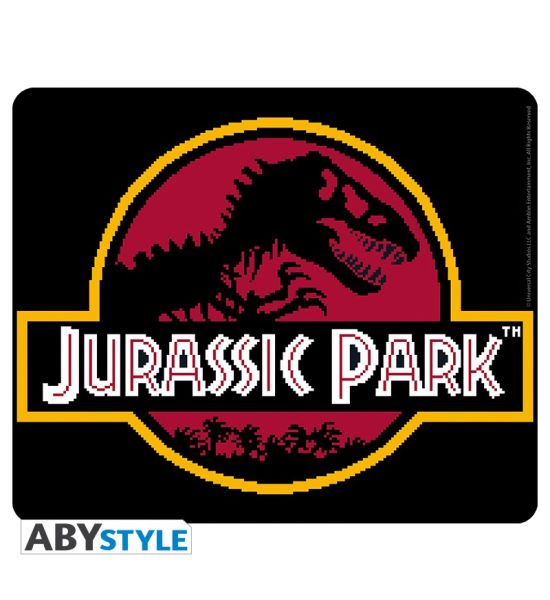 Jurassic Park: Pixel Logo Flexible Mouse Mat Preorder