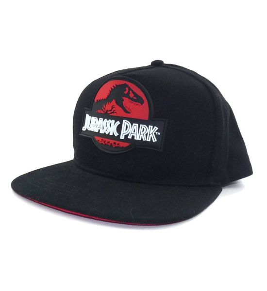 Jurassic Park: Red Logo Curved Bill Cap