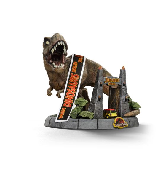 Jurassic Park: T-Rex Illusion Deluxe Mini Co. PVC Figure (15cm) Preorder