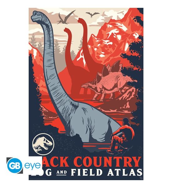 Jurassic World: Back Country Poster (91.5x61cm) Preorder