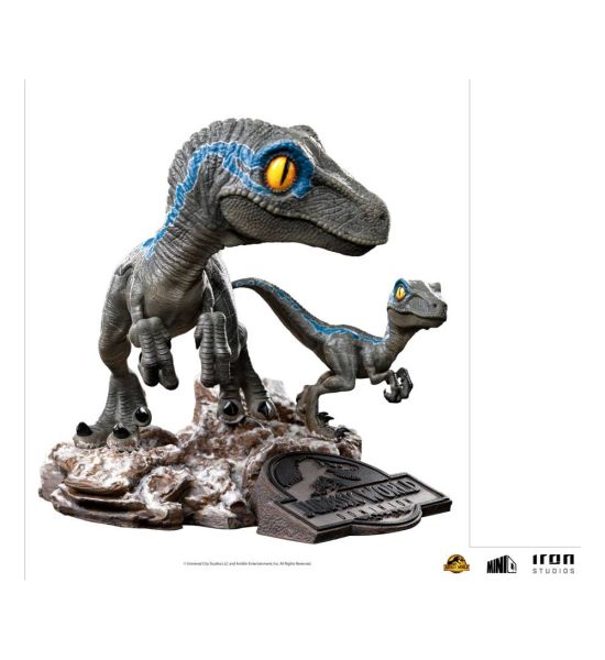 Jurassic World Dominion: Blue and Beta Mini Co. PVC Figure (13cm) Preorder