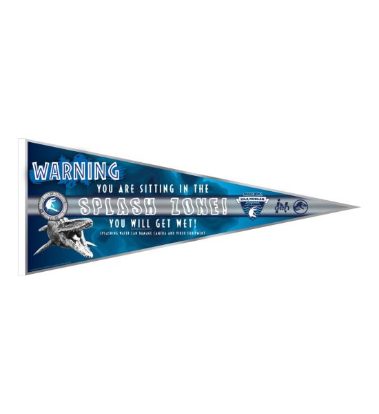 Jurassic World: Splash Zone Pennant Flag