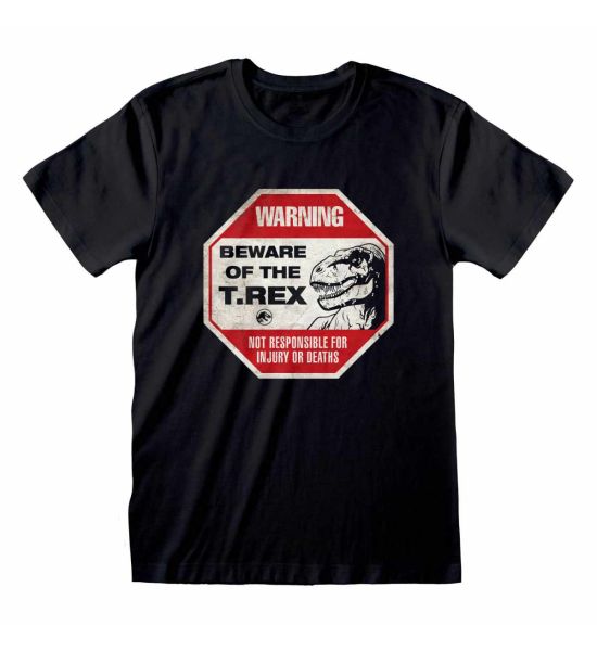 Jurassic Park: Beware Of T-Rex T-Shirt