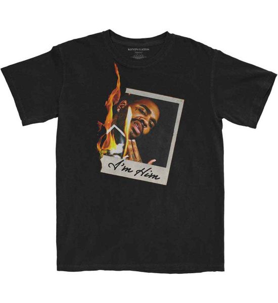 Kevin Gates: Polaroid Flame - Black T-Shirt