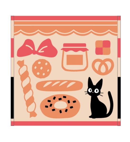 Kiki's Delivery Service: Jiji's Bakery Mini Towel (25x25cm) Preorder