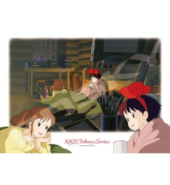 Kiki's Delivery Service: Kiki and Ursula at Ursula's Hut Jigsaw Puzzle (500 pieces)