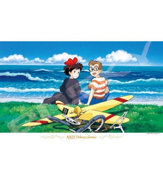 Kiki's Delivery Service: Kiki on the Beach Jigsaw Puzzle (1000 pieces)