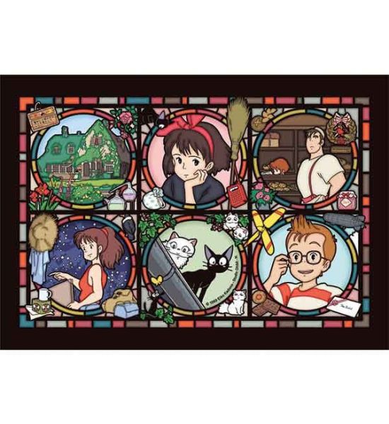 Kiki's Delivery Service: Stained Glass Characters Gallery Jigsaw Puzzle (208 pieces) Preorder