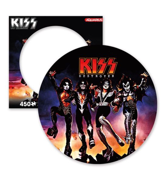 KISS: Destroyer 450 Piece Picture Disc Jigsaw Puzzle Preorder