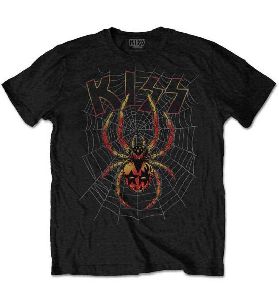 KISS: Spider - Black T-Shirt