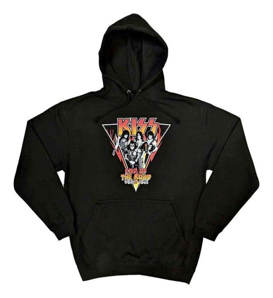 KISS: Triangle - Black Pullover Hoodie