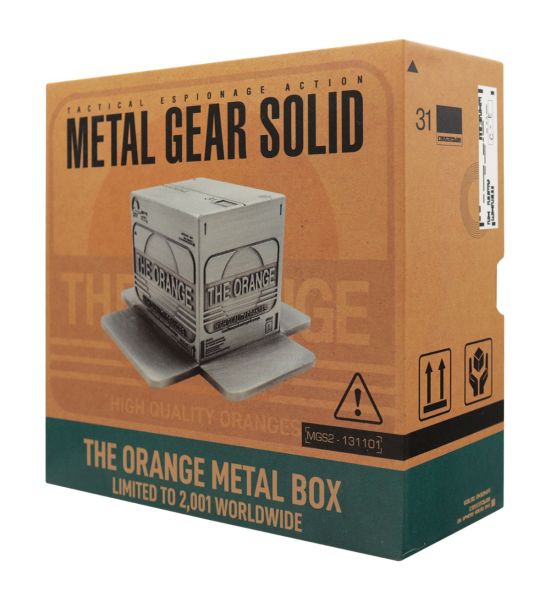 Metal Gear Solid 2: Replica Cardboard Box Preorder