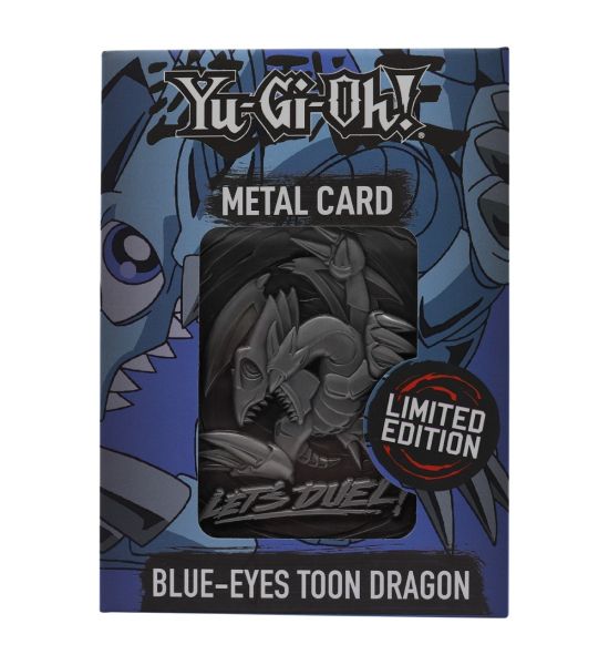 Yu-Gi-Oh!: Blue Eyes Toon Dragon Limited Edition Metal Card