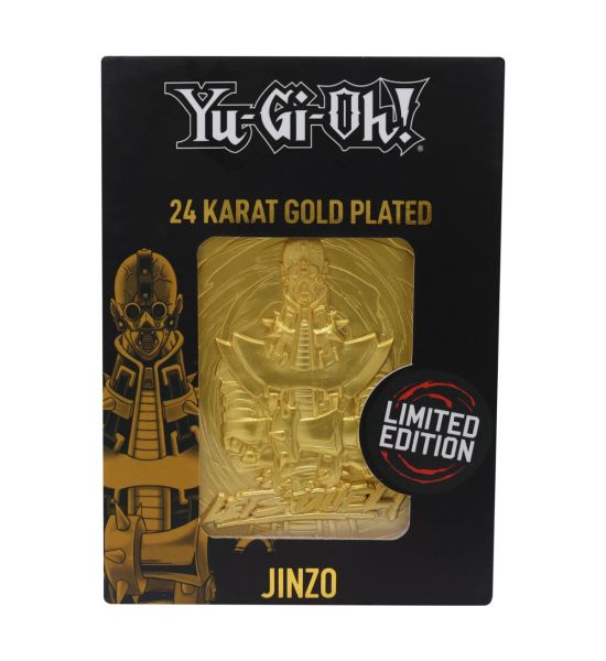 Yu-Gi-Oh!: Jinzo Limited Edition 24K Gold Plated Metal Card