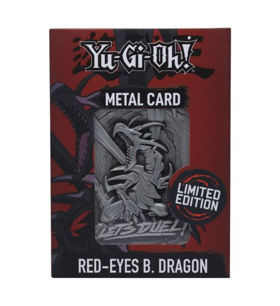 Yu-Gi-Oh!: Red Eyes Black Dragon Limited Edition Metal Card Preorder