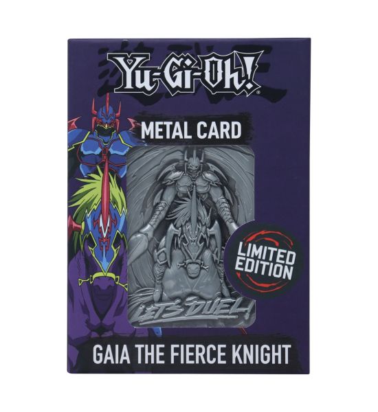 Yu Gi Oh!: Gaia The Fierce Knight Limited Edition Metal Card Preorder