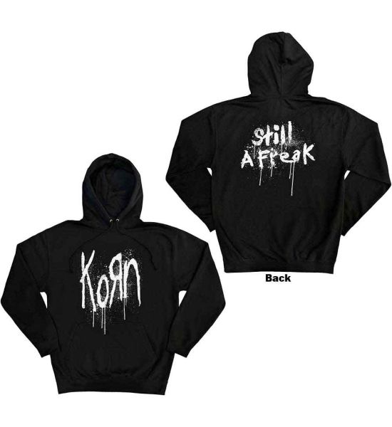 Korn: Still A Freak (Back Print) - Black Pullover Hoodie