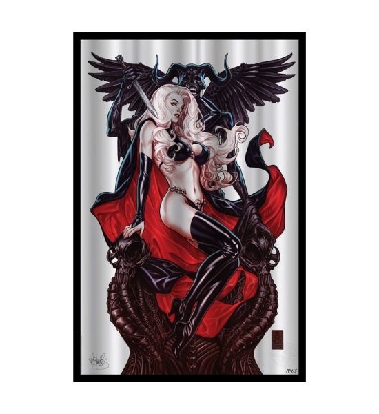 Lady Death: Blasphemy Anthem Art Print (41x61cm - unframed) Preorder