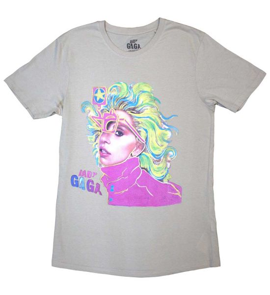 Lady Gaga: Colour Sketch - Neutral T-Shirt