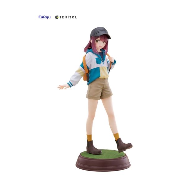 Laid-Back Camp: Ayano Toki Tenitol PVC Statue (23cm) Preorder