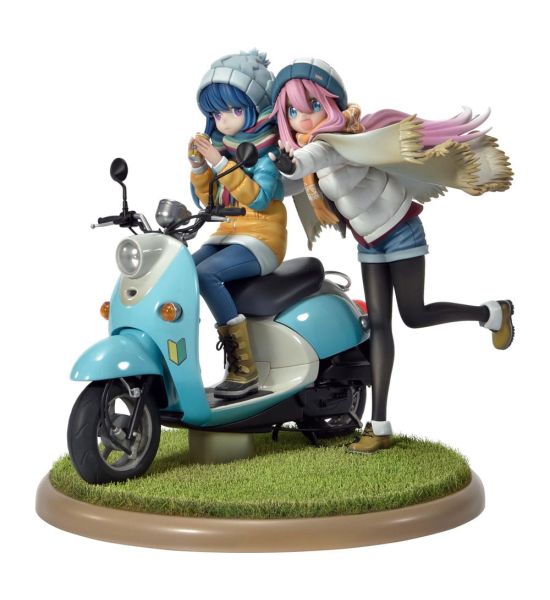 Laid-Back Camp: Nadeshiko Kagamihara & Rin Shima Prisma Wing 1/7 PVC Statue (24cm) Preorder