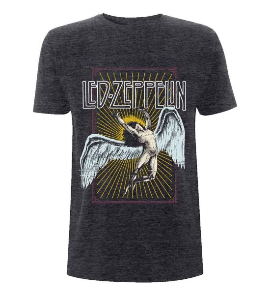 Led Zeppelin: Icarus - Dark Heather Grey T-Shirt