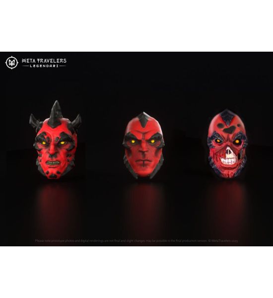 Legendari: Nibiru Villains Head Pack Accessory Pack Preorder